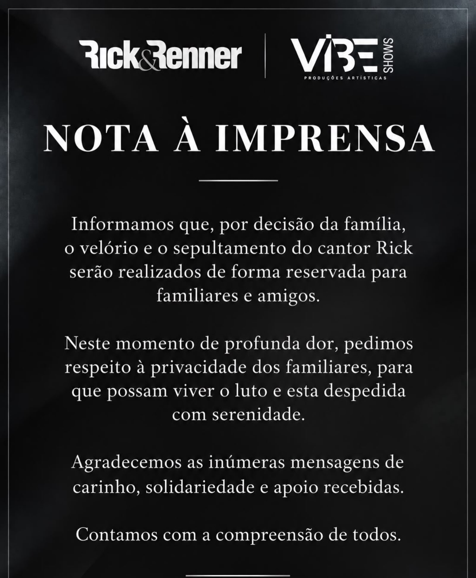 Crédito: Reprodução Instagram @rickerenner Crédito: Reprodução Instagram @rickerenner