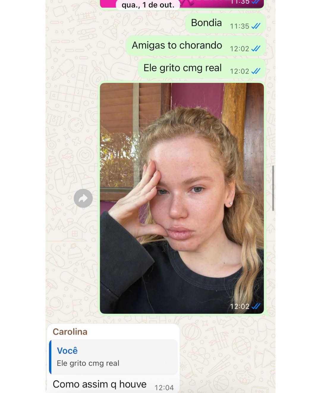 Reprodução: Instagram/@tomaszewsk Reprodução: Instagram/@tomaszewsk