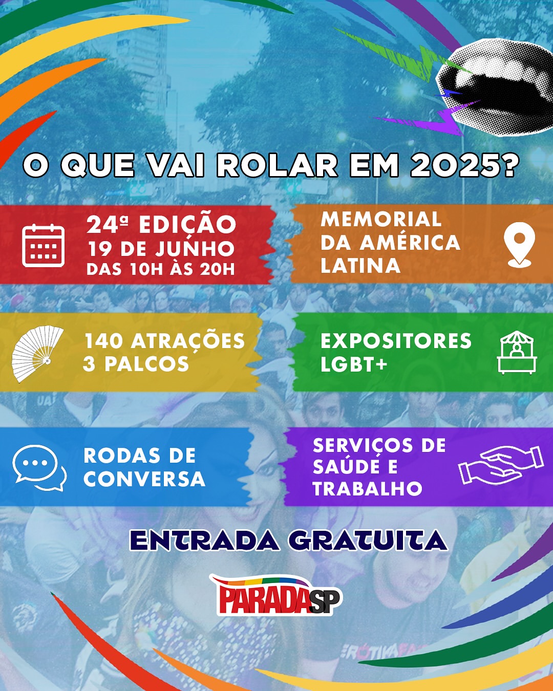 Reprodução Instagram Parada SP