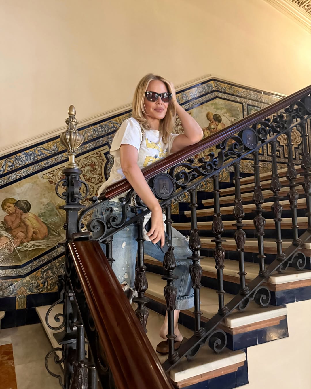 Crédito: Reprodução Instagram @kylieminogue Crédito: Reprodução Instagram @kylieminogue