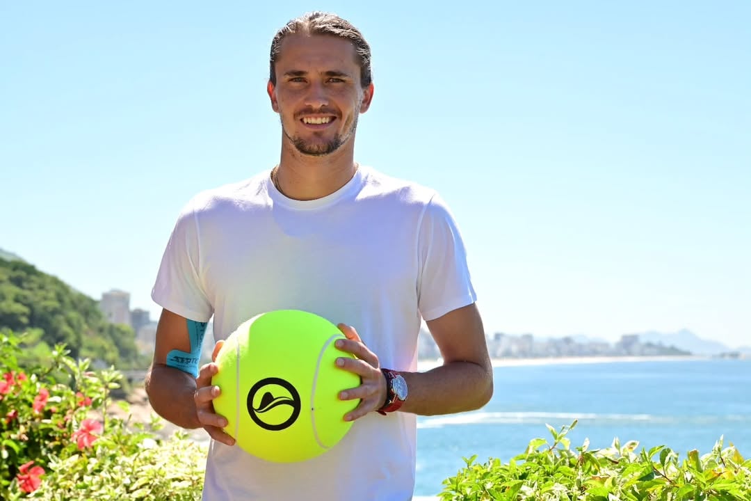 Alexander Zverev, um dos principais tenistas da atualidade, estreia hoje no Rio Open / Reprodução 