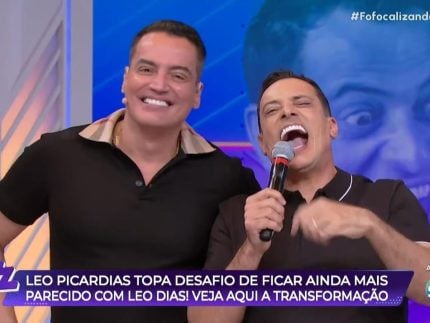 Sósia de Leo Dias, Leo Picardias realiza harmonização facial no Fofocalizando