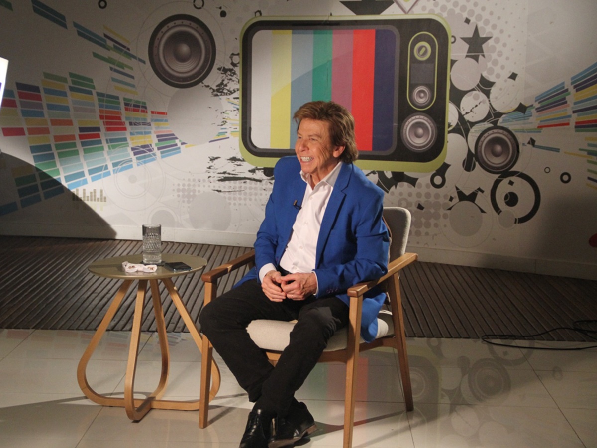 Nelson Rubens participa de programa especial sobre os 25 anos da RedeTV! (Divulgação: RedeTV!)
