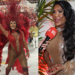 Gracyanne Barbosa explica atraso para chegar ao desfile da União da Ilha