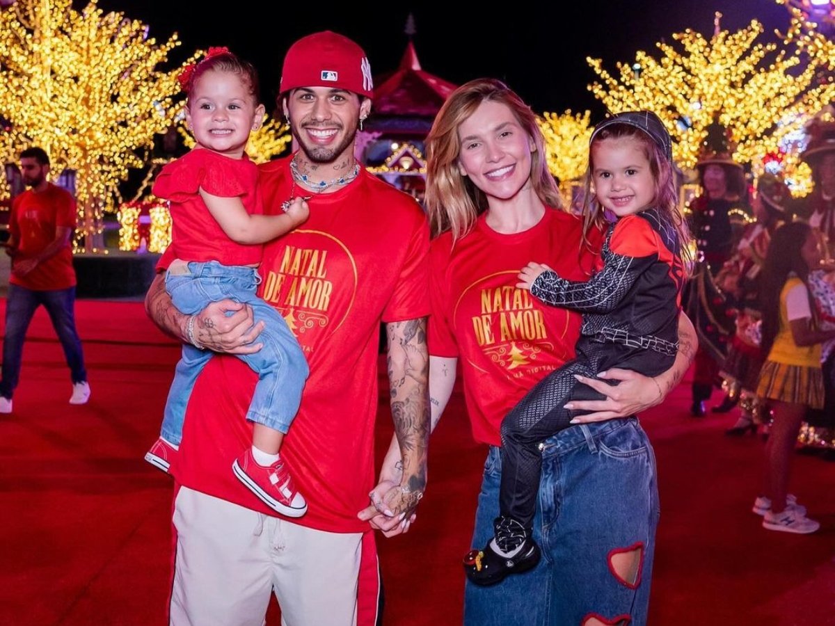 Maria Flor, Zé Felipe, Virginia Fonseca e Maria Alice (Foto: Reprodução/Instagram)