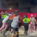 Wesley Safadão atola carro após show no Fortal e precisa empurrar veículo com equipe: “Te vira”