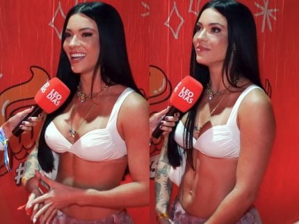 Rayane Figliuzzi revela que Belo está compondo uma música sobre os dois