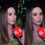 Tatá Werneck marca presença na festa de Bruna Marquezine e explica ausência de Rafa Vitti
