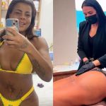 Tati Quebra Barraco faz harmonização no bumbum e brinca: “Prefiro a faca!”
