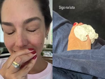 Thais Fersoza sofre acidente em casa: “Aquela dor que vem do útero”