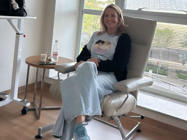 Ticiane Pinheiro surge em hospital na Grande São Paulo e revela motivo