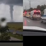 Furacão Milton chega com tornados na Flórida e assusta moradores