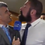 Deputado Paulo Bilynskyj ameaça jornalista nos corredores da Câmara. Veja