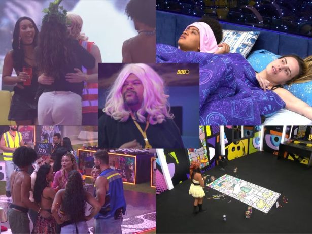 Noite de festa no “BBB26” tem conflito entre brothers, selinhos e Big Fone à vista