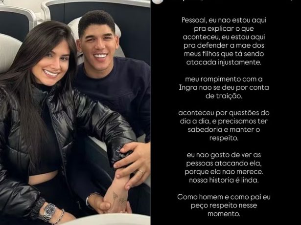 Zé Vaqueiro rebate ataques à ex-mulher, Ingra Soares, e rumores de traição