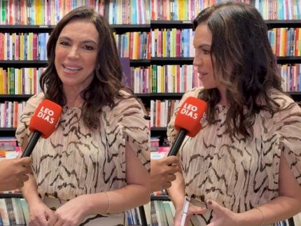 Jornalista Ana Paula Araújo fala da amizade com Sandra Annemberg e namoro com Bernardinho