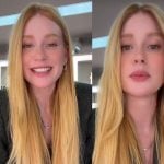 Após mudança de visual, Marina Ruy Barbosa fala sobre fase loira: “Cada dia mais linda”