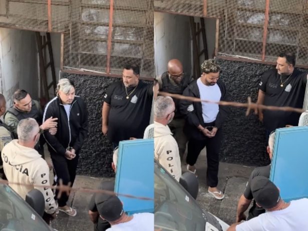 Confira o exato momento em que Hytalo Santos e o marido são transferidos para presídio em São Paulo