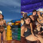 Aniversário de Mel Maia tem futebol de sabão e clima de verão