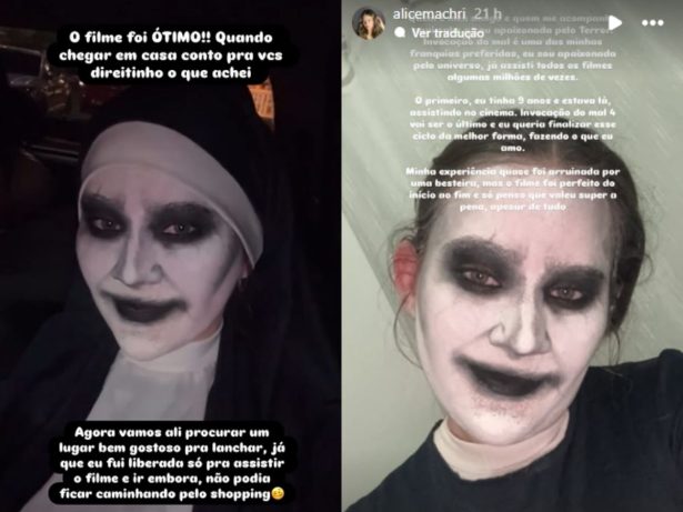 “Invocação do mal”: Maquiadora fantasiada de freira assustadora é barrada em shopping de Teresina