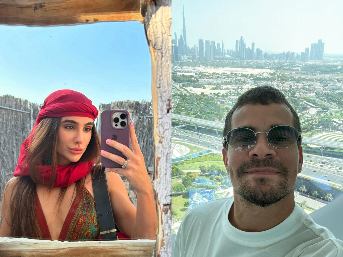 Thiago Martins e Luiza Caldi em Dubai | Créditos: Reprodução (Instagram)