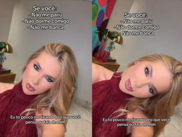 Virginia posta novo vídeo com indireta após crítica de amiga de Ana Castela: “Pouco me lixando”