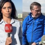 Sem discursos, Bolsonaro participa de motociata em Brasília