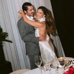 Mariana Rios e Juca Diniz oficializam noivado com jantar intimista