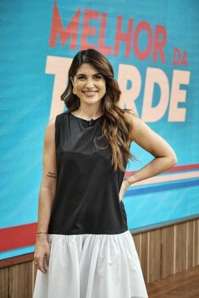 A apresentadora Pâmela Lucciola