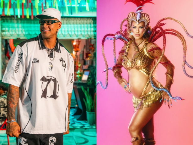 Léo Santana rasga elogios para Lore Improta após vitória da Viradouro no Carnaval do Rio