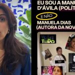 Confusão na web! Manuela d’Ávila é bombardeada com mensagens sobre “Vale Tudo” e reage