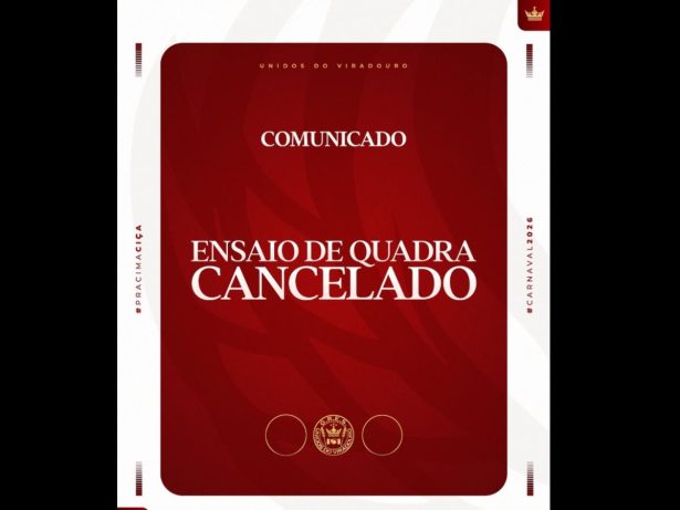 Operação no Rio faz Unidos do Viradouro cancelar ensaio desta terça-feira (28/10)