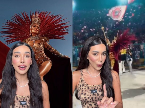 Quando a Sapucaí encontra Milão: Juliana Paes entra para a história ao levar Dolce & Gabbana para o posto de rainha de bateria