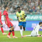Vini Jr. dedica gol ao povo brasileiro após goleada sobre a Coreia do Sul