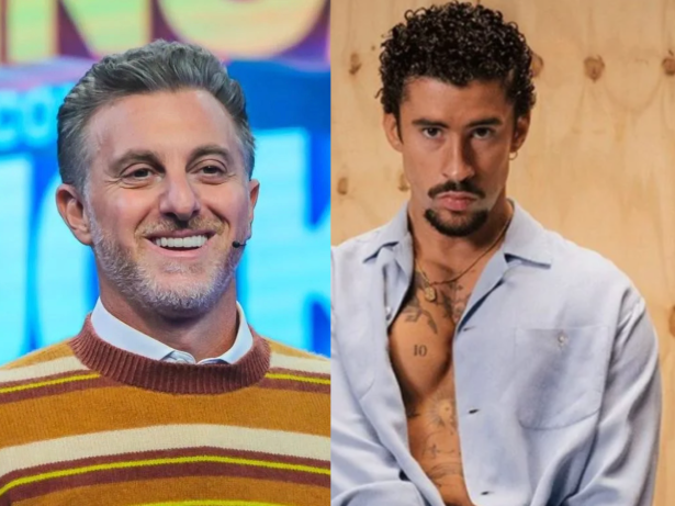 Luciano Huck enaltece Bad Bunny ao falar sobre cultura latina no “Domingão”: “Maior artista pop”