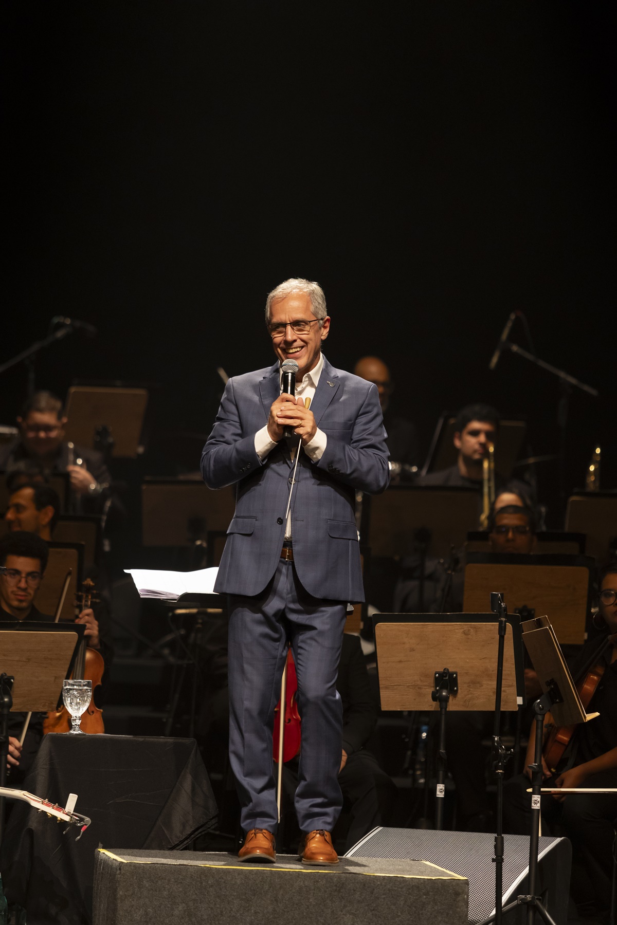 Vanessa da Mata e Orquestra Heliópolis unem o popular ao erudito em espetáculo no Teatro Bradesco / Foto: Bianca Tatamiya