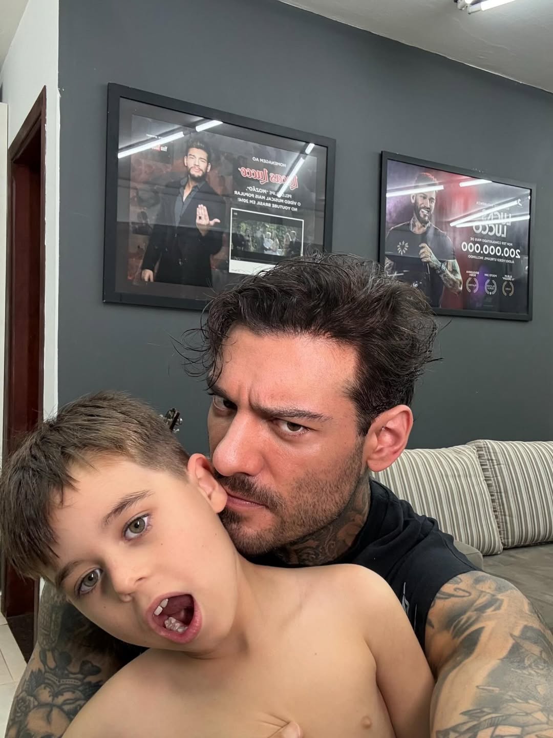 Reprodução: Instagram/@lucaslucco Reprodução: Instagram/@lucaslucco