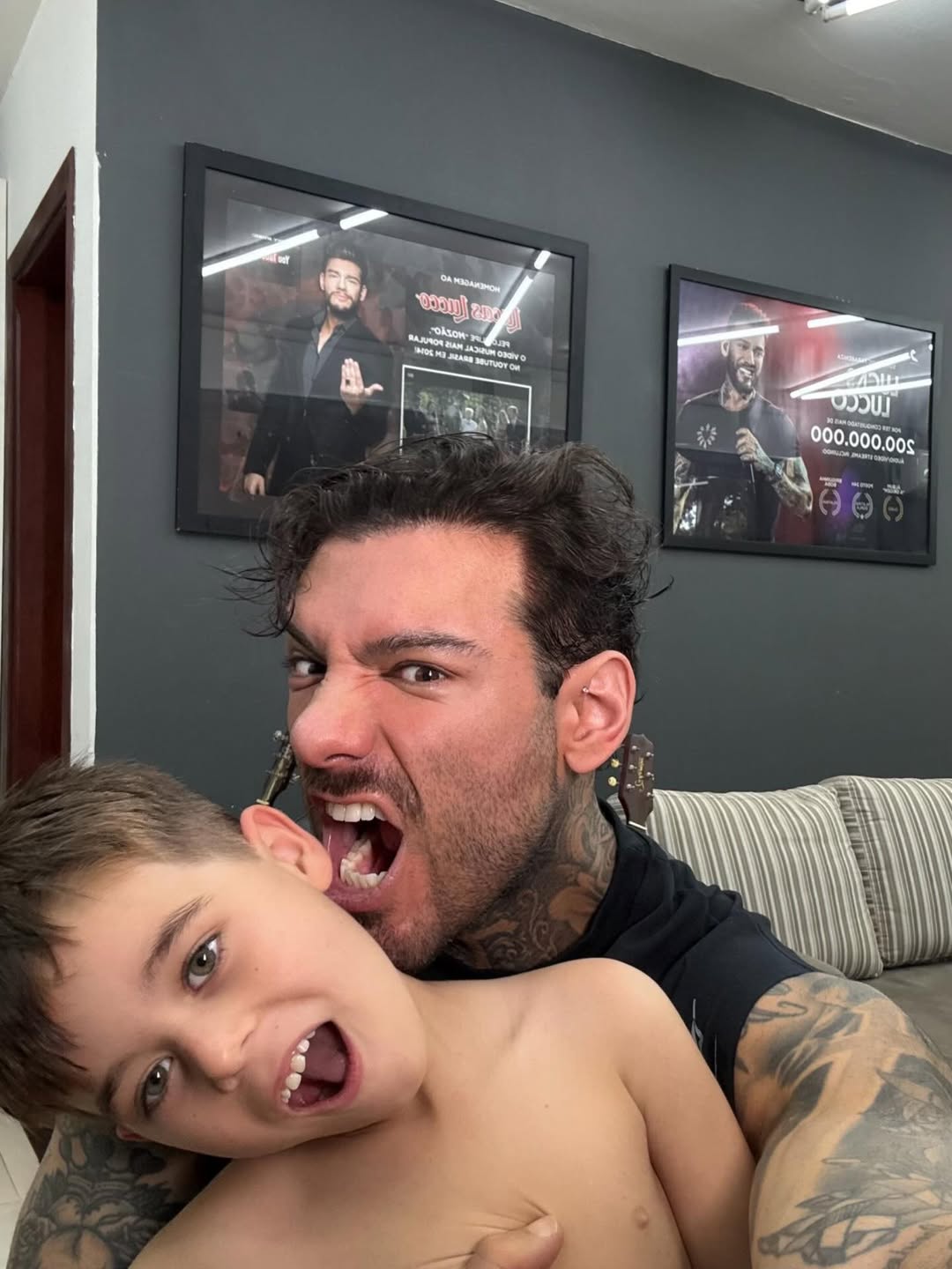 Reprodução: Instagram/@lucaslucco Reprodução: Instagram/@lucaslucco