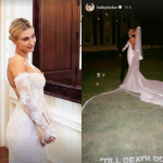 Hailey divulga novas fotos do casamento com Justin Bieber, há 6 anos