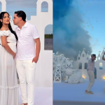 Vem, Ravi! Natanzinho Lima e esposa se emocionam durante chá revelação