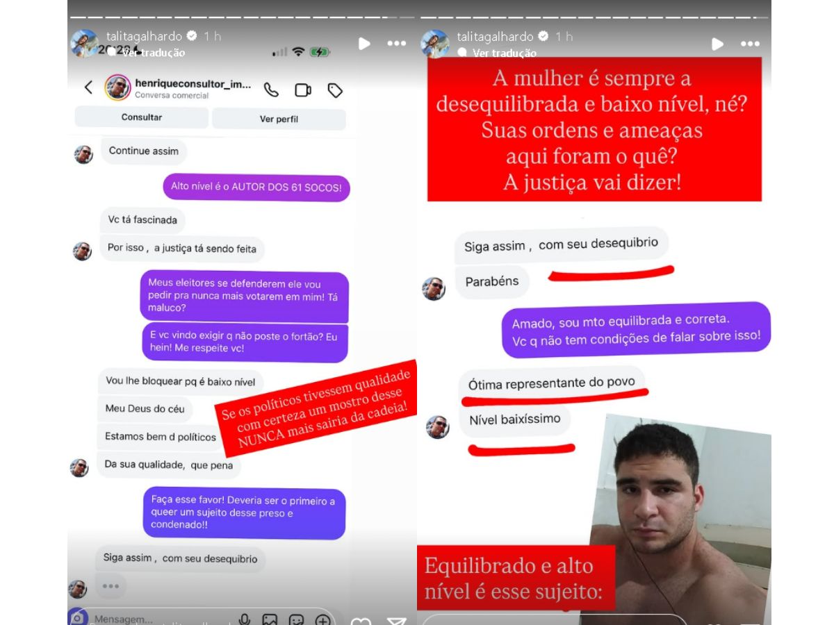 Vereadora é ameaçada por pai de ex-jogador que agrediu namorada com 61 socos 1 Vereadora reccebe ameacas do pai de ex jogador que agrediu namorada