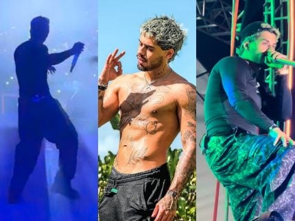 Mais ousado: Zé Felipe mudou o comportamento no palco; sensualidade marca sua nova fase