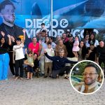 Victor Hugo une sucesso e família em viagem especial de férias