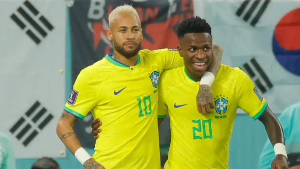 Vini Jr. reconhece Neymar como dono da camisa 10 do Brasil na Copa: “É dele”