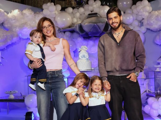 Virginia Fonseca celebra mesversário do filho caçula com Zé Felipe