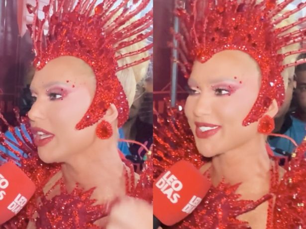 Virginia entrega perrengue com fantasia antes de estrear na Sapucaí e agradece Vini Jr.