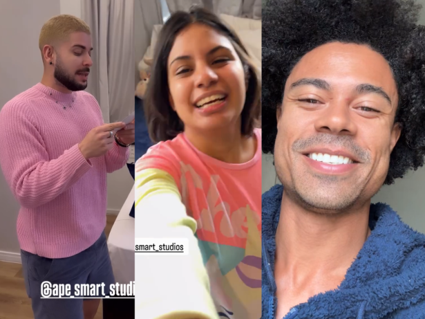 Reunião de ex-BBBs: Gabi, Marcelinho e Breno se hospedam no Apê Smart Studios em SP