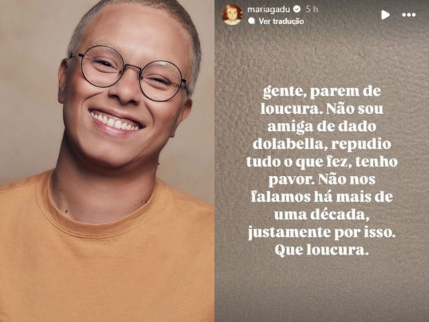 Maria Gadú fala sobre relação com Dado após defendê-lo em acusação de agressão contra Piovani