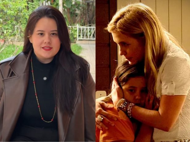 Karol Lannes celebra volta de Ágata, filha de Carminha, em “Avenida Brasil 2”
