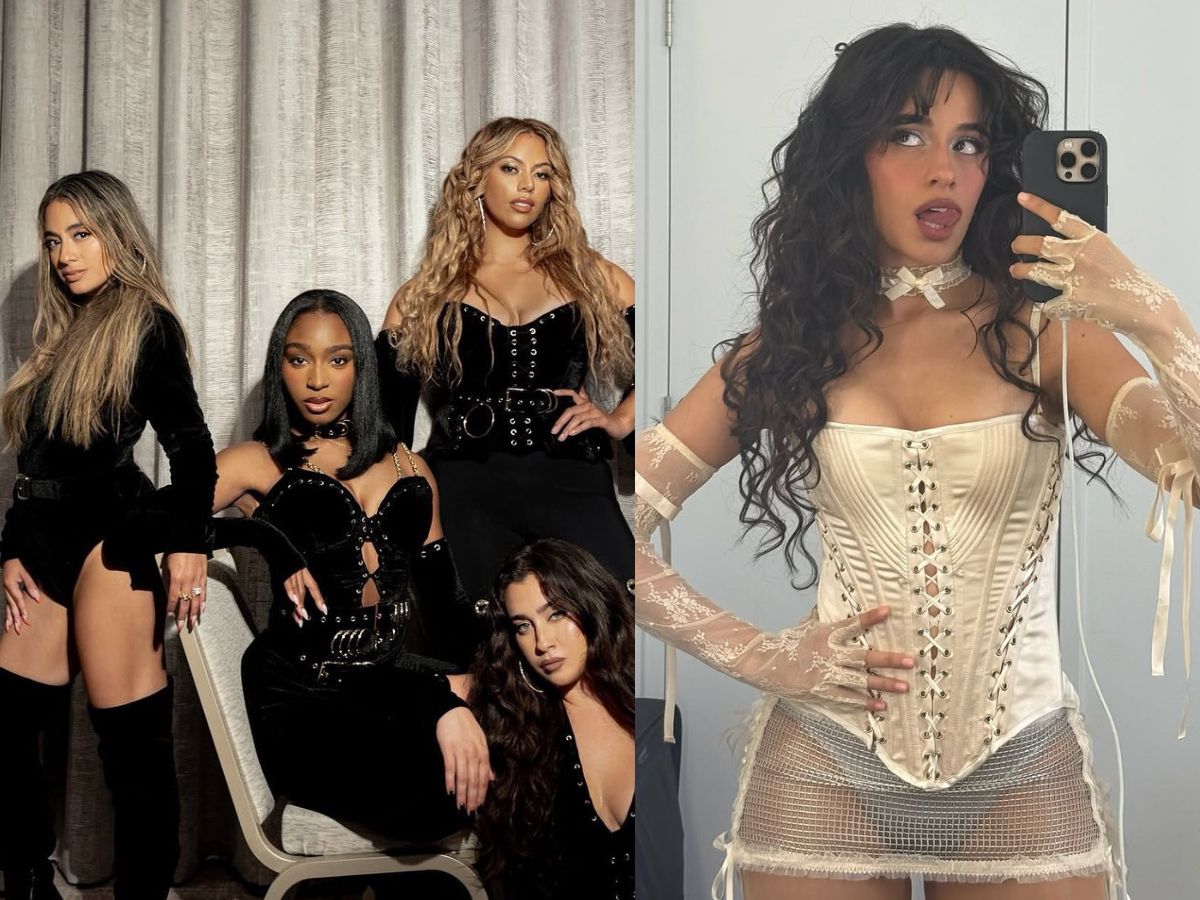 Reprodução/Instagram @fifthharmony @camilacabello Reprodução/Instagram @fifthharmony @camilacabello